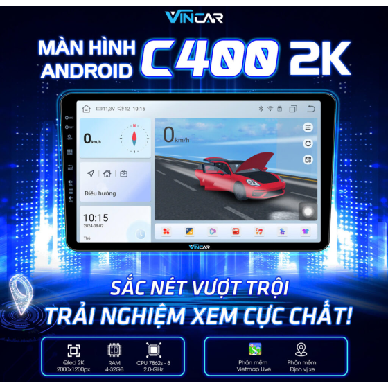 MÀN HÌNH ANDROID C400 2K