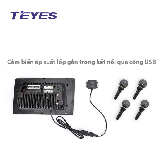 ÁP SUẤT LỐP TPMS TEYES  (VAN TRONG)