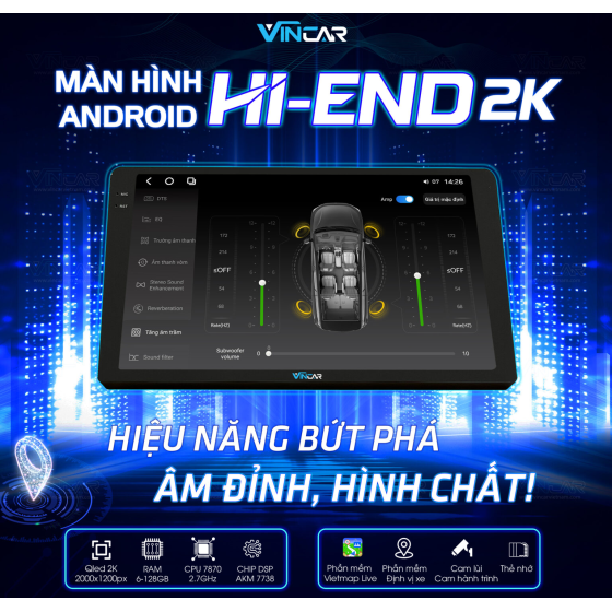 MÀN HÌNH ANDROID C800 HI-END 2K