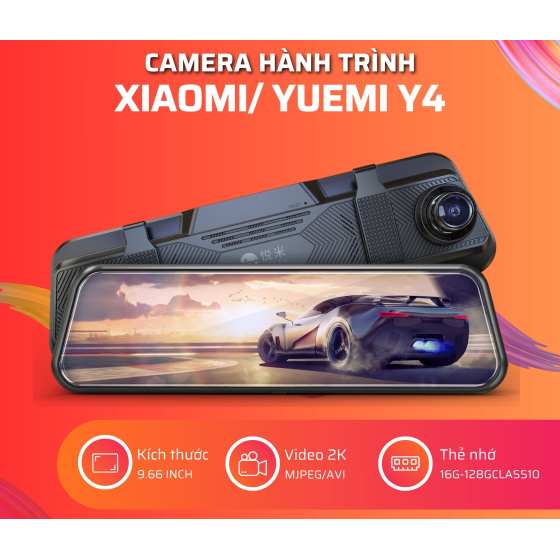 CAMERA HÀNH TRÌNH XIAOMI/YUEMI Y4