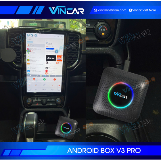 Android Box cho ô tô V3 Pro