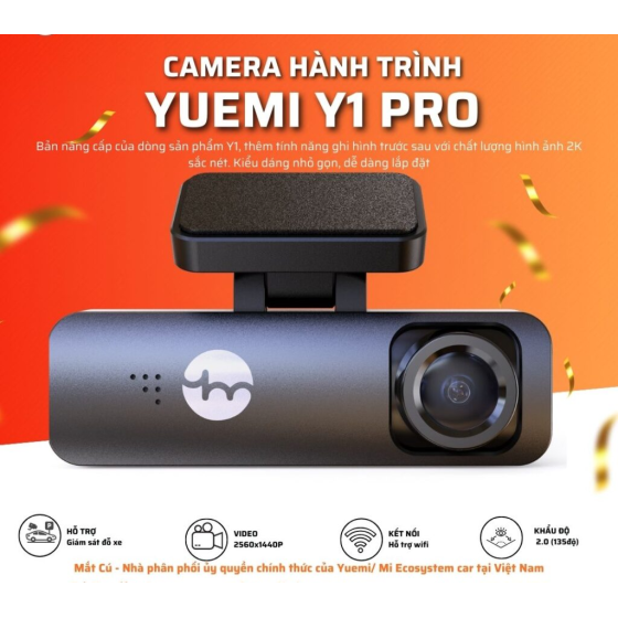 CAMERA HÀNH TRÌNH XIAOMI/YUEMI Y1 PRO
