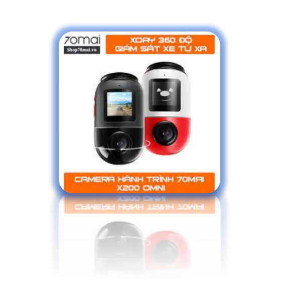 CAMERA HÀNH TRÌNH 70MAI OMNI X200 (BỘ NHỚ TRONG 128G)