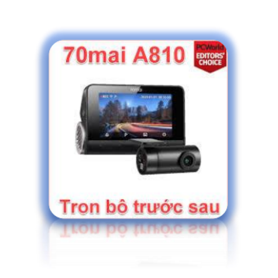 CAMERA HÀNH TRÌNH 70MAI A810 (TRƯỚ C + SAU)