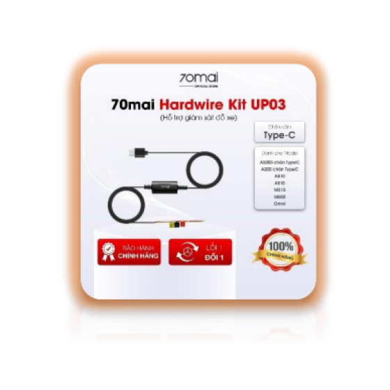 70MAI HARDWIRE KIT NGUỒN TYPE-C (UP03)