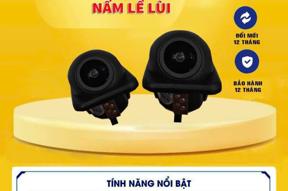 CAMERA HD/1080P NẤM LỀ LÙI 