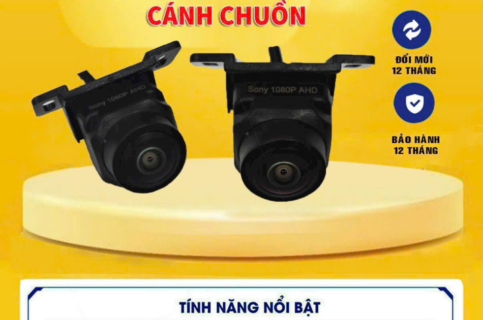 CAMERA  AHD- CCD 1080P CÁNH CHUỒN
