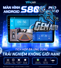 MÀN HÌNH ANDROID VINCAR S800 PRO 2K 360