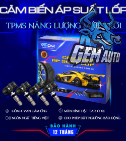 CẢM BIẾN ÁP SUẤT LỐP – TPMS NĂNG LƯỢNG MẶT TRỜI