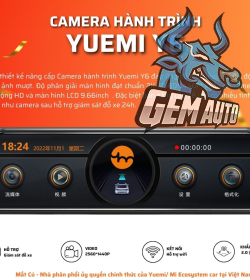 CAMERA HÀNH TRÌNH XIAOMI/YUEMI Y6