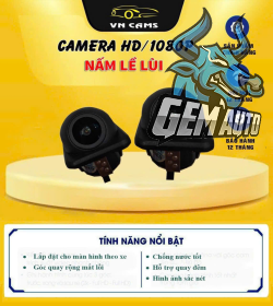 CAMERA HD/1080P NẤM LỀ LÙI 